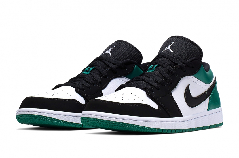 AIR JORDAN 1 LOW MYSTIC GREEN GS [553560-113]