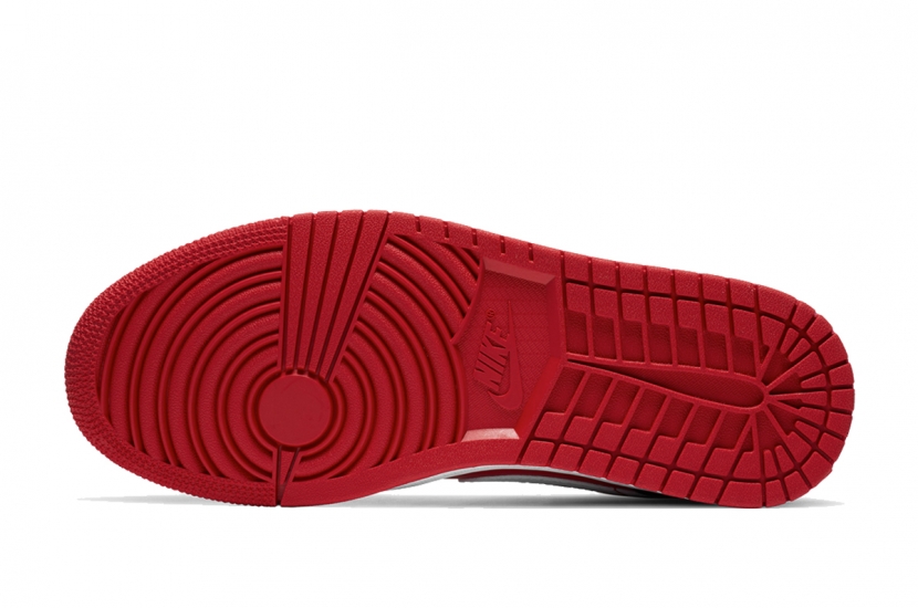 AIR JORDAN 1 LOW BLACK WHITE GYM RED [DC0774-016]