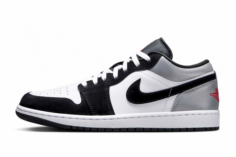 AIR JORDAN 1 LOW SE WHITE FIRE RED BLACK MATTE SILVER [HF3148-106] | [HF3188-106]