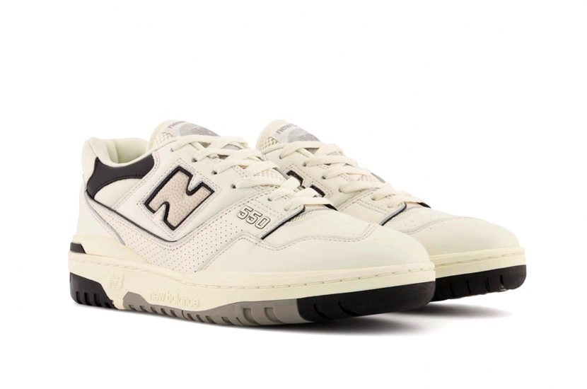 NEW BALANCE 550 CREAM BLACK [BB550LWT]