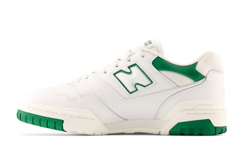 NEW BALANCE 550 WHITE GREEN CREAM [BB550SWB]