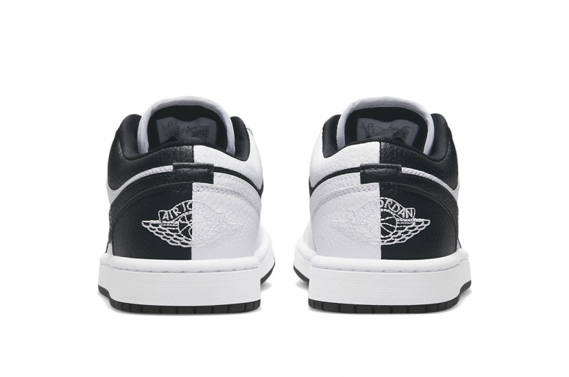 AIR JORDAN 1 LOW SE HOMAGE SPLIT WHITE BLACK W [DR0502-101]