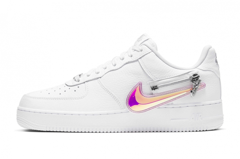 AIR FORCE 1 LOW ZIP SWOOSH HOLOGRAM [CW6558-100]