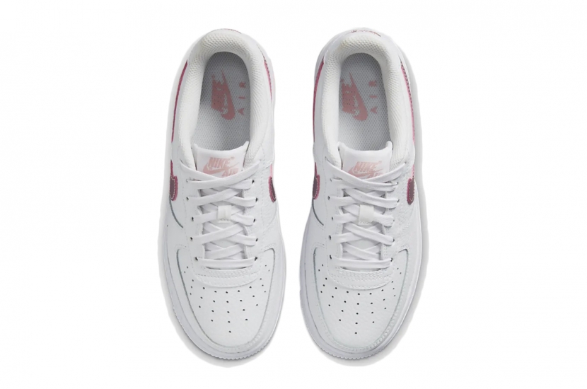 AIR FORCE 1 WHITE PINK GLAZE (GS) [CT3839-104]