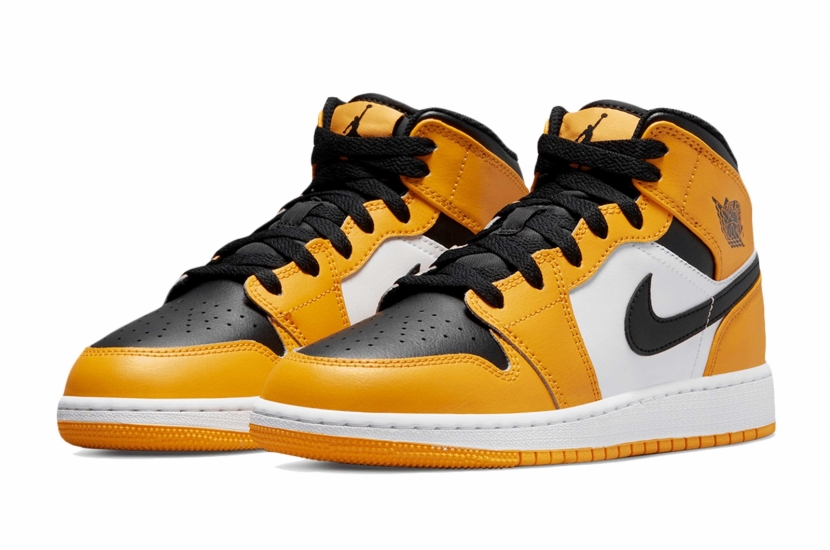 AIR JORDAN 1 MID TAXI GS [554725-701]