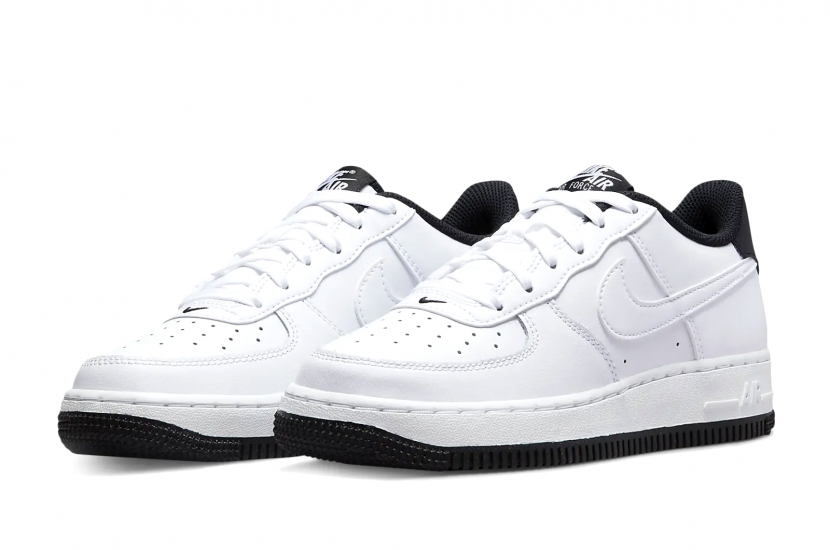 AIR FORCE 1 ESS WHITE BLACK GS [DV1331-100]