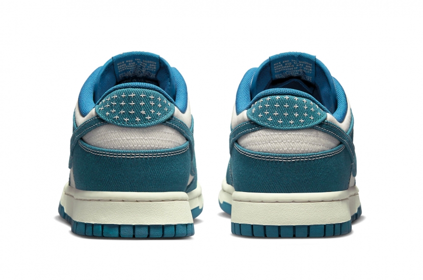 DUNK LOW INDUSTRIAL BLUE SASHIKO [DV0834-101]