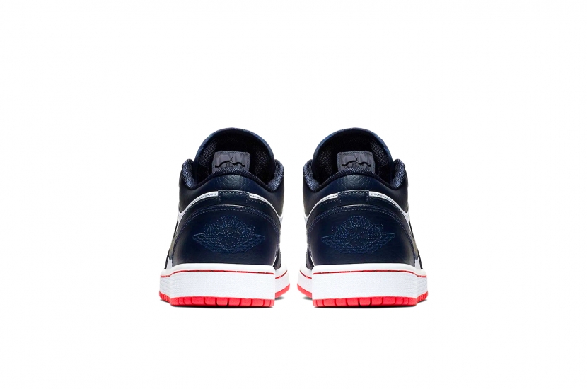 AIR JORDAN 1 LOW OBSIDIAN EMBER GLOW [553558-481]