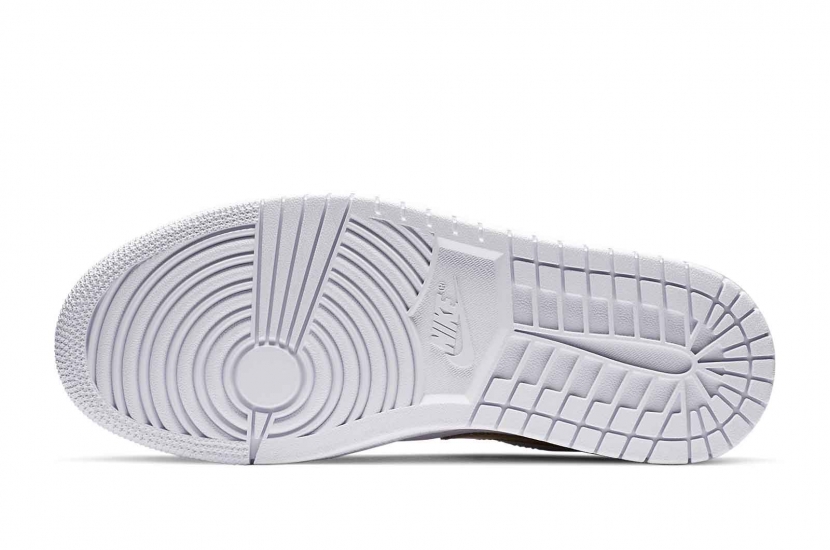 AIR JORDAN 1 LOW WHITE METALLIC GOLD W [CZ4776-100]