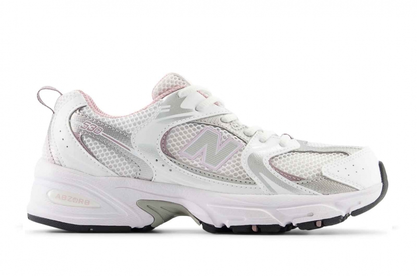 NEW BALANCE 530 WHITE MID CENTURY PINK [GR530GK]