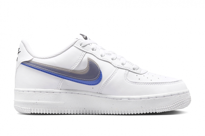 AIR FORCE 1 IMPACT NEXT NATURE DOUBLE SWOOSH GS [FD0688-100]