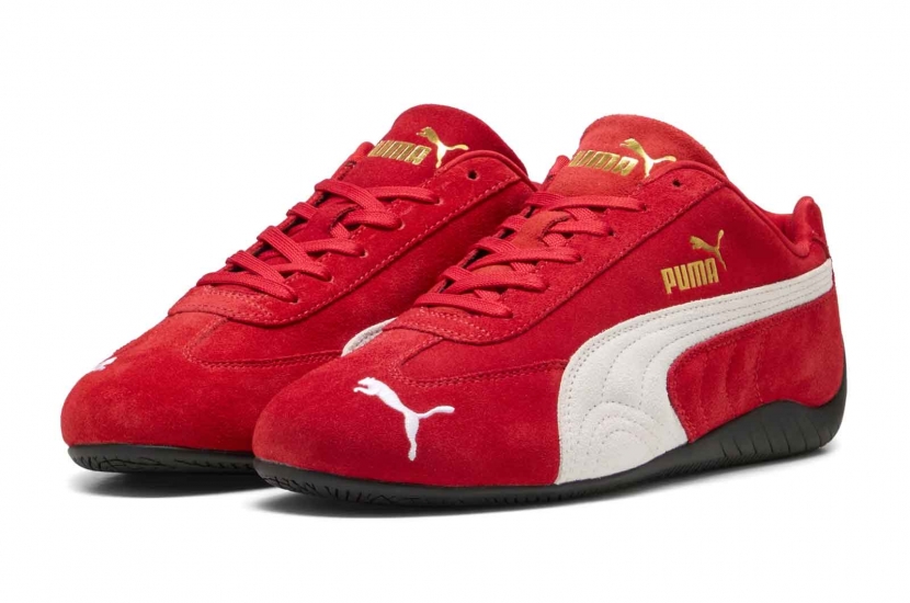 PUMA SPEEDCAT OG RED WHITE [401698-02] [398846-02]