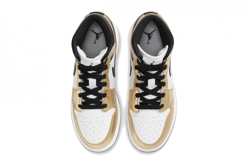 AIR JORDAN 1 MID METALLIC GOLD [DC1420-700]