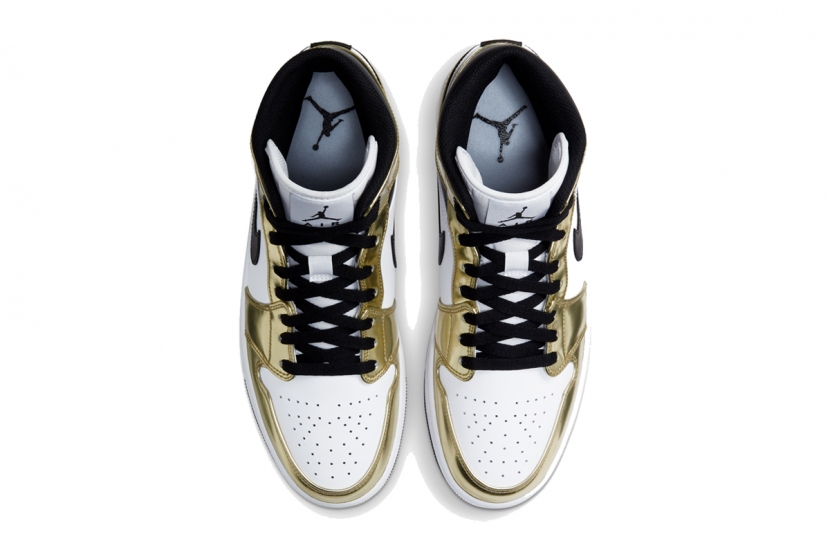 AIR JORDAN 1 MID METALLIC GOLD [DC1419-700]