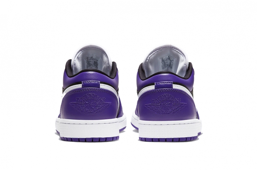 AIR JORDAN 1 LOW PURPLE BLACK [553558-501]