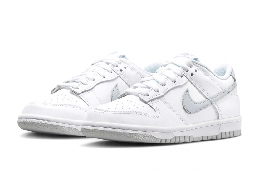 DUNK LOW WHITE PURE PLATIUM GS [DH9765-102]