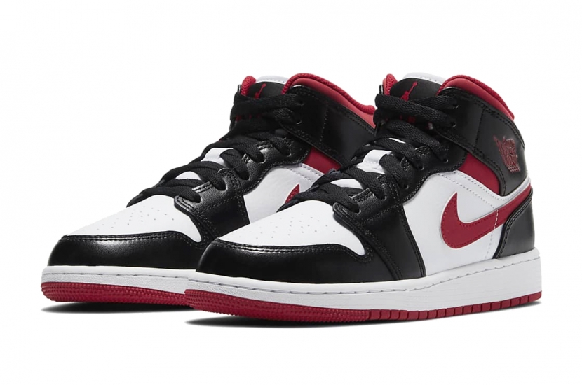 AIR JORDAN 1 MID GS GYM RED [DJ4695-122]