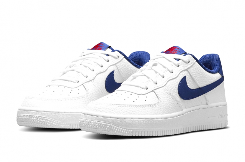 AIR FORCE 1 LOW WHITE DEEP ROYAL GS [CT3839-101]