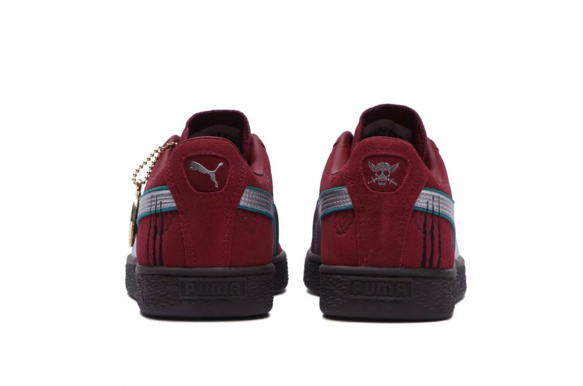 PUMA ONE PIECE X SUEDE ‘RED HAIR PIRATES’ [396521-01]