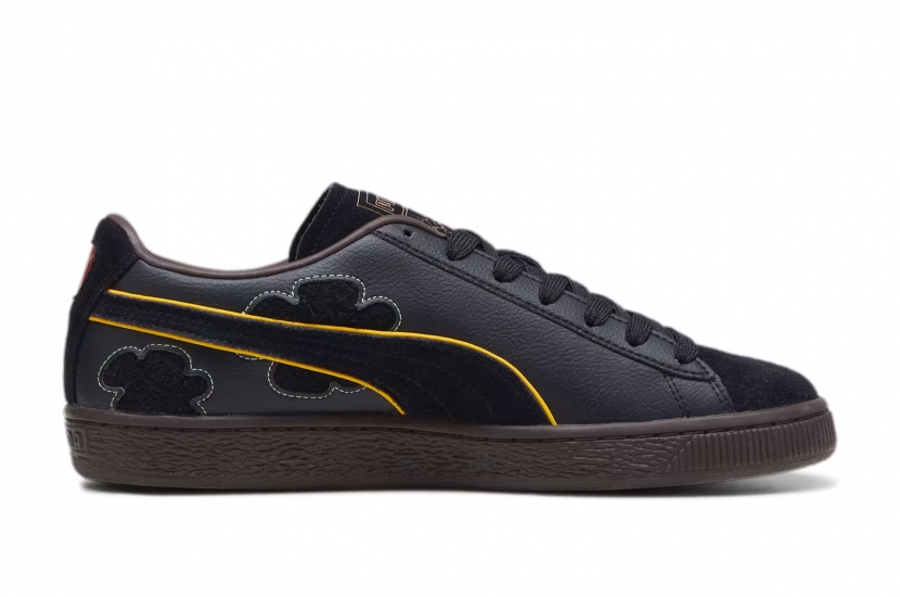 PUMA SUEDE ONE PIECE BLACKBEARD TEECH [396525-01]