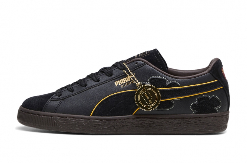 PUMA SUEDE ONE PIECE BLACKBEARD TEECH [396525-01]