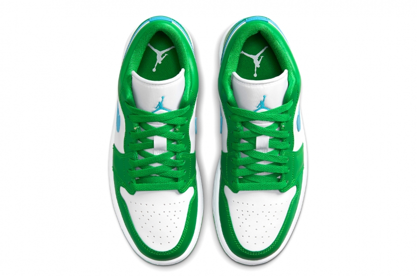 AIR JORDAN 1 LOWLUCKY GREEN AQUATONE [DC0774-304]