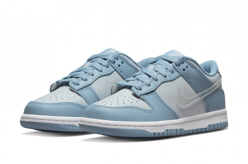 DUNK LOW CLEAR BLUE SWOOSH [DH9765-401]