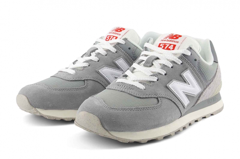 NEW BALANCE 574 SLATE GREY WHITE [U574BKR]