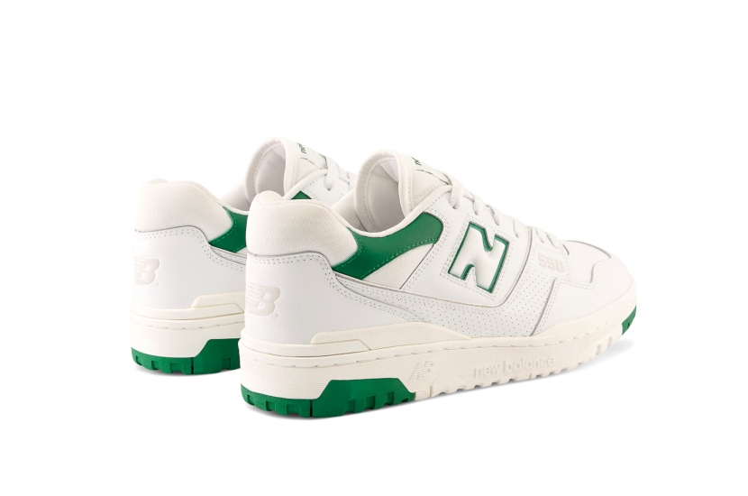 NEW BALANCE 550 WHITE GREEN CREAM [BB550SWB]