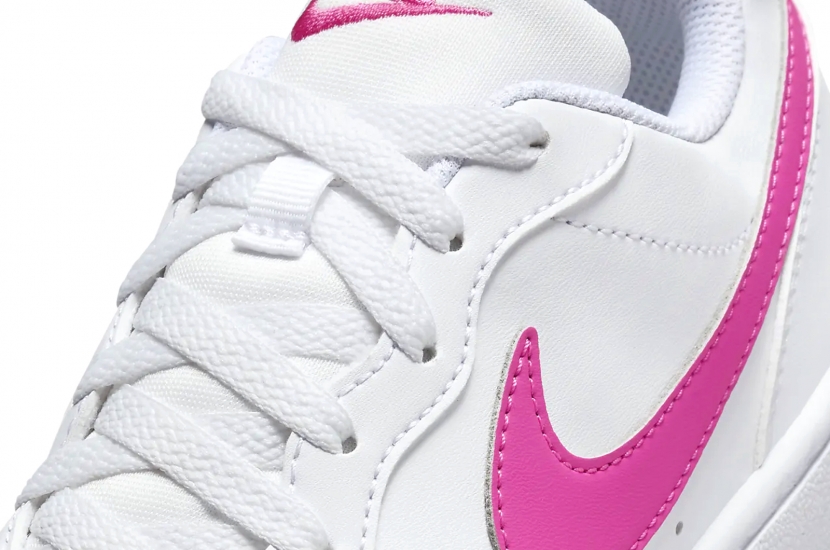 COURT BOROUGH LOW RECRAFT WHITE LASER FUCHSIA [DV5456-113]