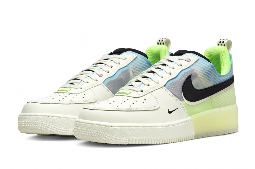 AIR FORCE 1 REACT SAIL BARELY VOLT [DM0573-101]