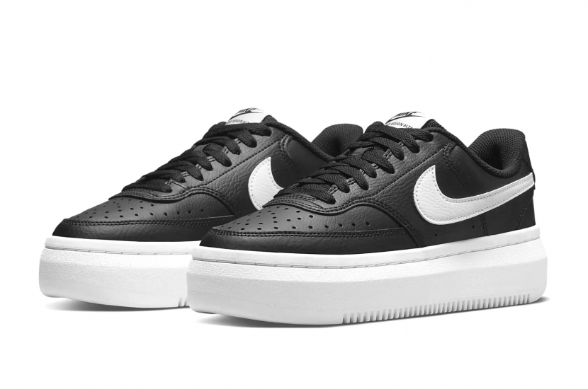 COURT VISION ALTA BLACK WHITE [DM0113-002]