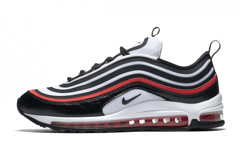 AIR MAX 97 BLACK WHITE HABANERO RED [AH6806-005]