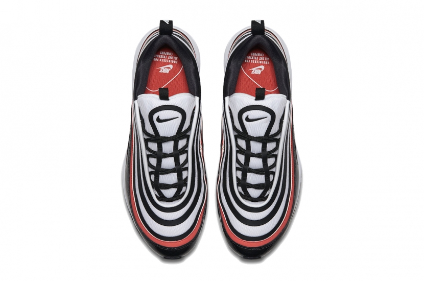 AIR MAX 97 BLACK WHITE HABANERO RED [AH6806-005]