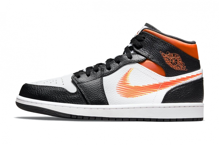 AIR JORDAN 1 MID ZIG ZAG SWOOSH [DN4929-100]