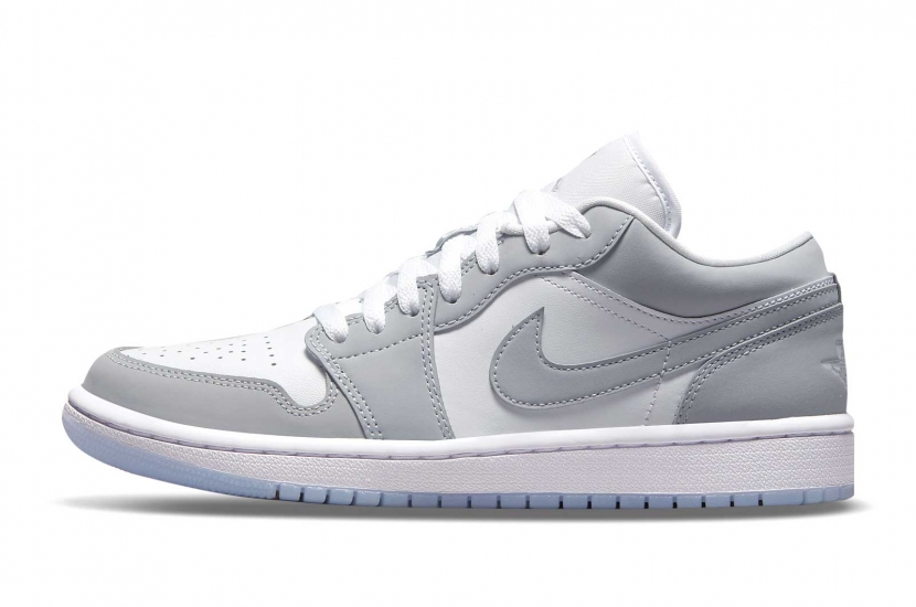 AIR JORDAN 1 LOW WHITE WOLF GREY W [DC0774-105]