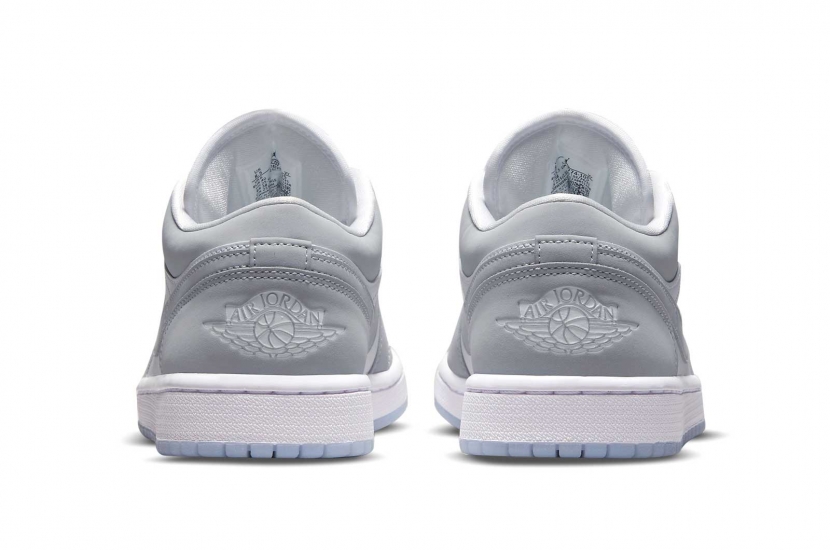 AIR JORDAN 1 LOW WHITE WOLF GREY W [DC0774-105]