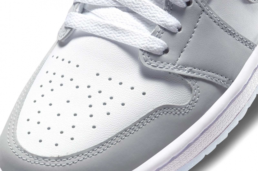 AIR JORDAN 1 LOW WHITE WOLF GREY W [DC0774-105]