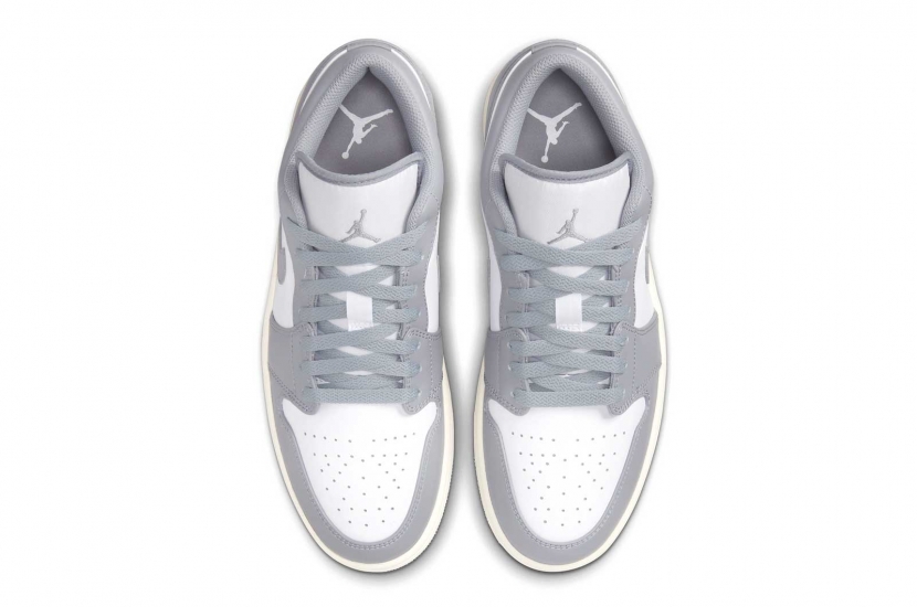 AIR JORDAN 1 LOW VINTAGE GREY [553558-053]