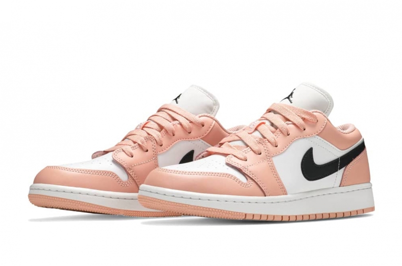 AIR JORDAN 1 LOW LIGHT ARTIC PINK [553560-800]