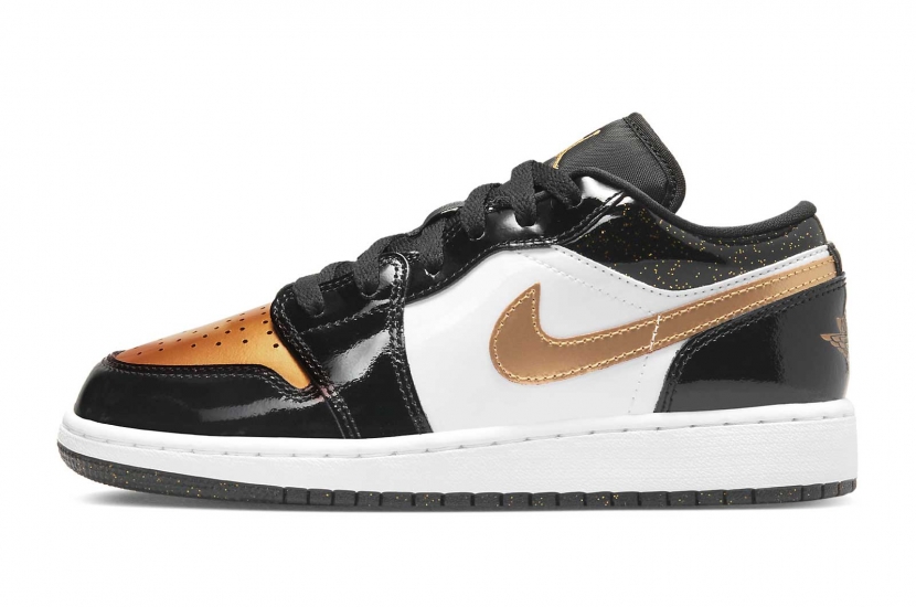 AIR JORDAN 1 LOW GOLD TOE GS [DR6970-071]