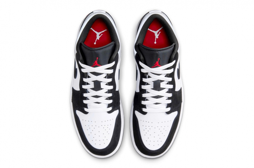 AIR JORDAN 1 LOW SE WHITE FIRE RED BLACK MATTE SILVER [HF3148-106] | [HF3188-106]
