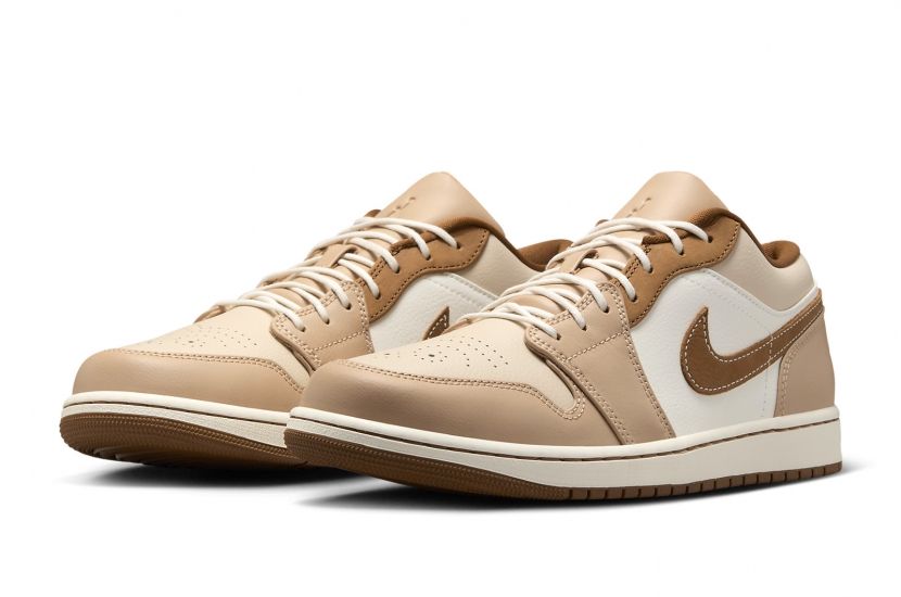 AIR JORDAN 1 LOW SEHEMP LIGHT BRITISH TAN [HF5753-221]