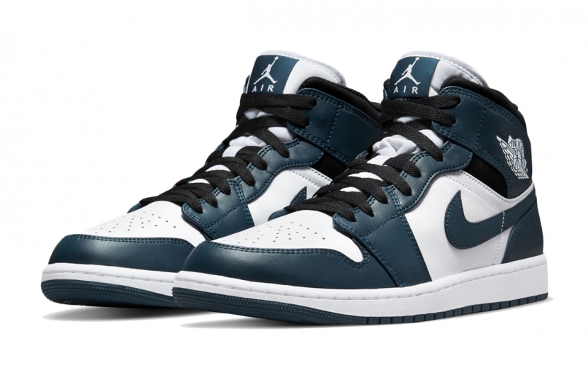 AIR JORDAN 1 MID DARK TEAL  [554724-411]