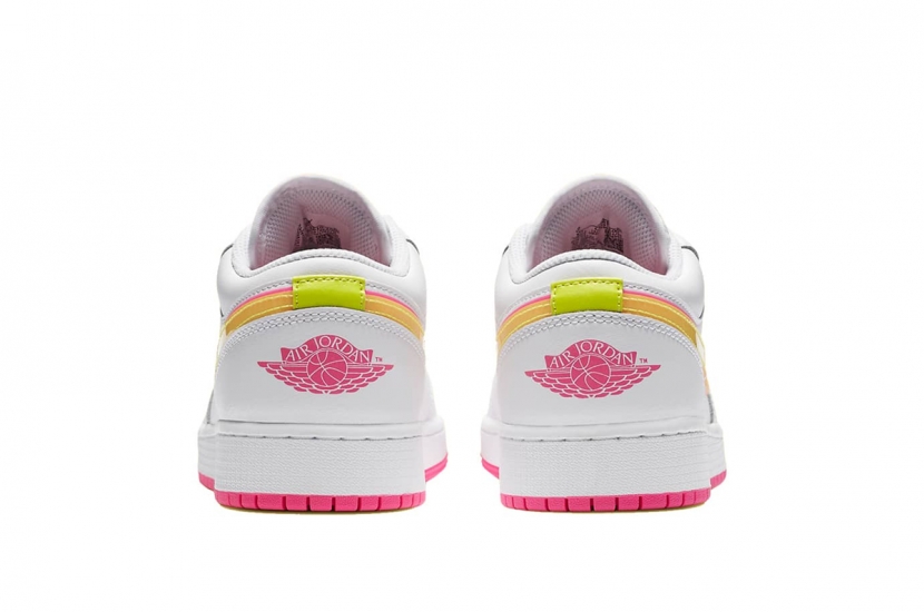 AIR JORDAN 1 LOW GS EDGE GLOW [CV4610-100]