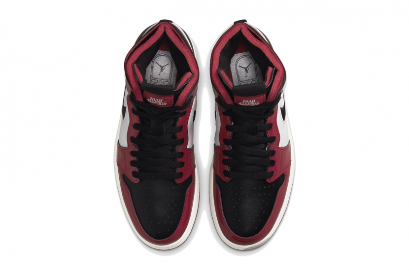 AIR JORDAN 1 ZOOM HIGH PATENT RED CHICAGO [CT0979-610]