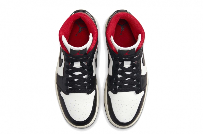 AIR JORDAN 1 MID W FITNESS RED [BQ6472-061]