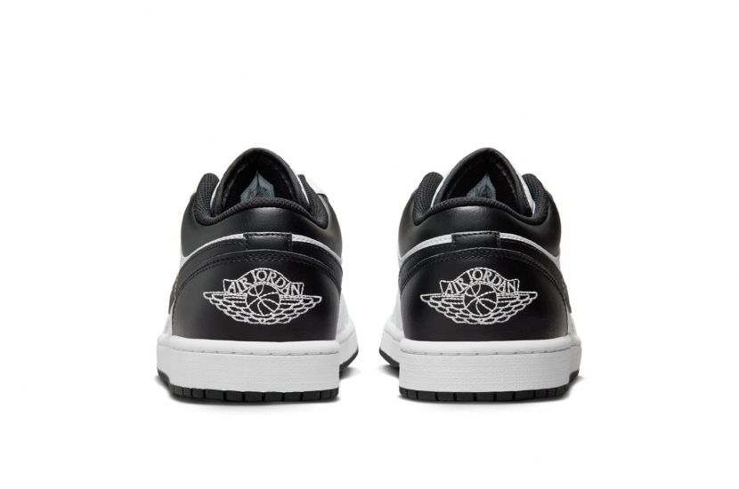 AIR JORDAN 1 LOW WHITE BLACK GS [553560-132] 