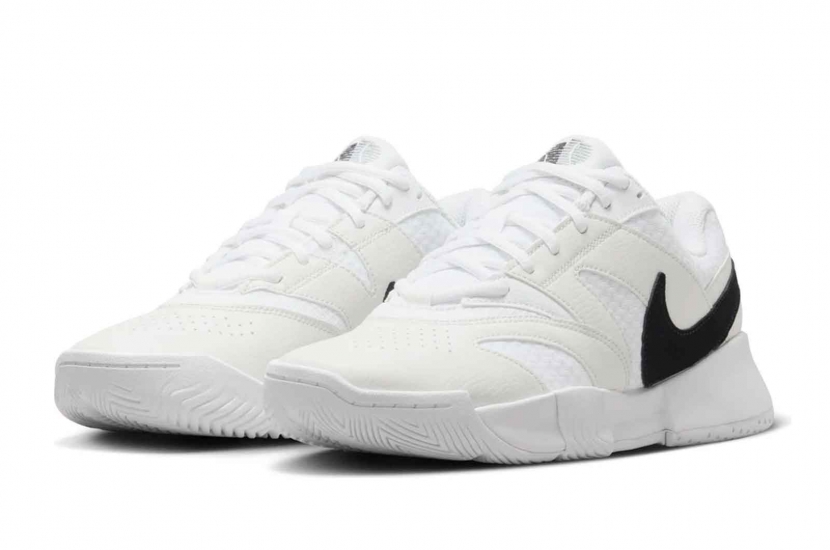 NIKE PICKLEBALL COURT LITE 4 "WHITE BLACK" [FD6575-100]