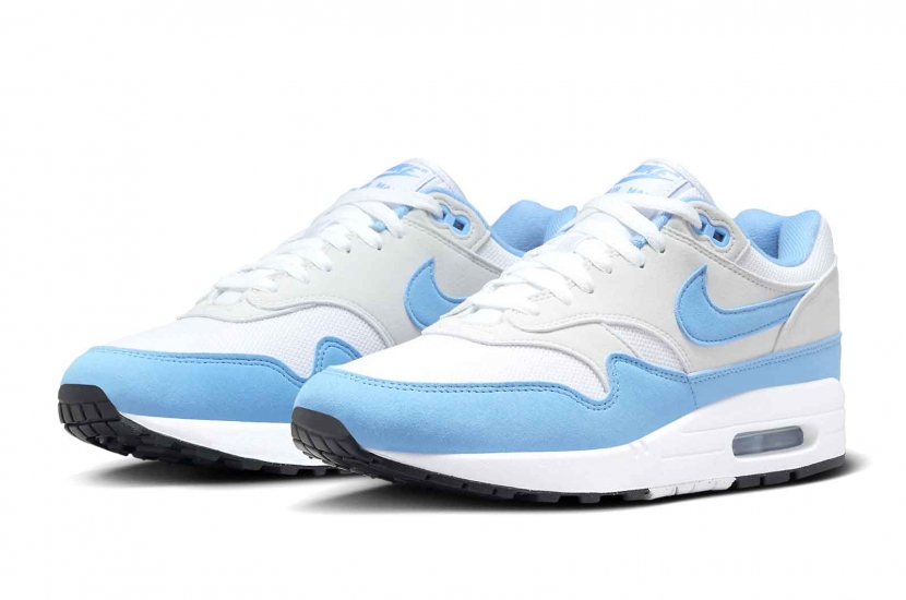 AIR MAX 1 WHITE UNIVERSITY BLUE [FD9082-103]